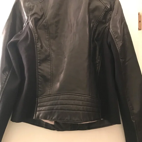 New, We The Free Vegan Leather Motto Jacket❤️ - Picture 9 of 11